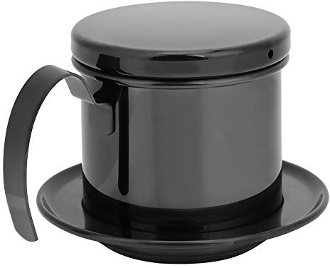 ACOGEDO Vietnamesischer Kaffeetropfer, Phin Kaffeefilter, Vietnamesische Kaffeemaschine mit Elegantem Aussehen, Edelstahl-Kaffeefilter-Tropfkanne für Zuhause, Küche, Büro, Restaurant,