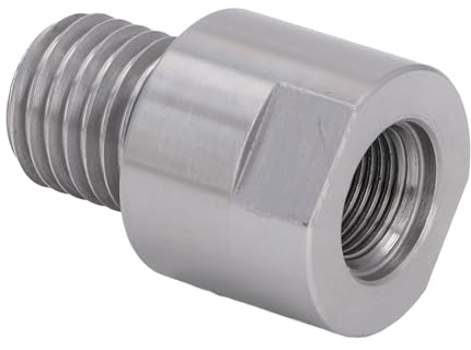 Alloy Steel Lathe Headstock Spindle Adapter, 1in X 8TPI Male Thread, 3/4in X 16TPI Female Thread, Small and Light, Wide Compatibility for Machine Tools