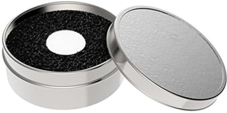 Limpiador de Brochas de Maquillaje de Metal y Esponja, Plata | Uso Sombras de Distintos Colores, Ambas Caras Utilizables y Lavable, para Brochas y Pinceles