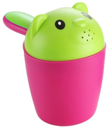 Taza De Enjuague Para Baño De Bebé Ergonómica - Vertedor De Agua De Baño Antideslizante De Borde Suave, Taza De Enjuague De Champú Para Niños Pequeños, Práctica Cuchara De Agua Para Bañarse | Ideal Pa