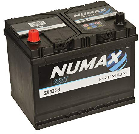 Numax Premium 069 Batterie Voitures, 12V 68Ah 550A (EN)