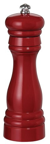 Fletchers' Mill Federal Pepper Mill, Cinnabar - 6 Inch, Adjustable Coarseness Fine to Coarse, MADE IN U.S.A.