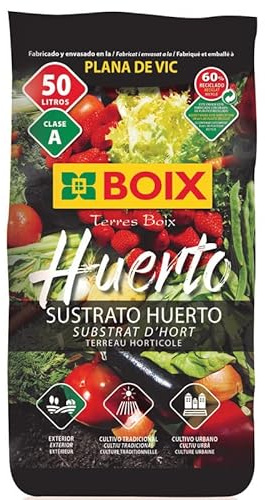 Sustrato Huerto Boix 50 L (Pack 4 sacos)