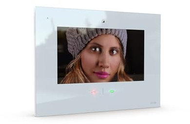 M-e modern-electronics 41269 - Videoportero inalámbrico (Wi-Fi), color blanco