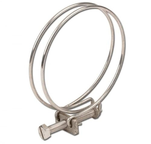 Aulich24 Spezialschelle für Spiralschlauch Verschiedene Größen Abwasserschlauch Wohnwagen Campingmobil Garten Abwassertanks (25-28 mm)