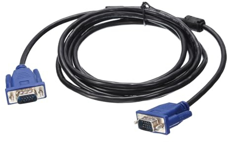 sourcing map VGA to VGA Cable, 2.7M/9ft Male to Male VGA 3+5 Video Cable for Computer, Projector
