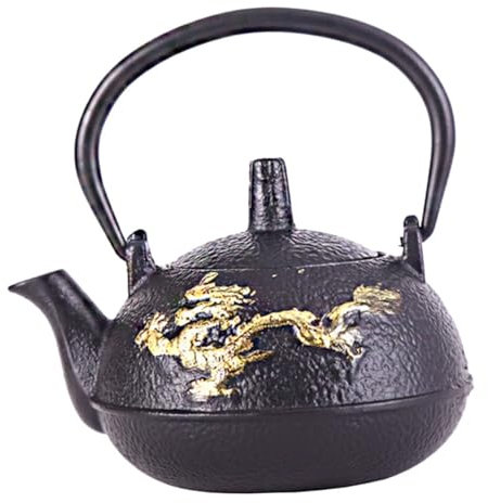 LeGDOr Théière en Fer théière bouillante théière sifflante café Pot à Lait théière Sapporo Bouilloire à thé en Fonte théière Japonaise Tetsubin Kungfu théière sifflante Petite théière Bureau Vintage