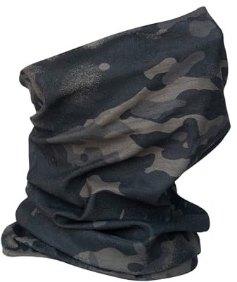 LUNZHAN Nahtloser Elastischer Röhrenförmiger Halswärmer, Viele Tarn Farben, winddichte UV-Multifunktions-Gesichtsschlauchmaske für die Jagd, Outdoor Sports Aktivitäten (MCBK)