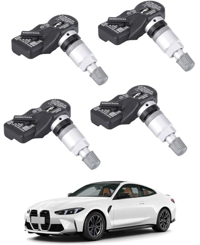 LICHENGTAI 4 Stück TPMS RDKS Reifendrucksensor Reifendruckkontrollsystem für BMW F06 F07 F10 F11 F12 F13 X1 X3 X4 RDKS Sensoren 36106798872 36106874830 36106890964 Reifendrucksensoren