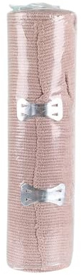 Benda elastica per uomini e donne, supporto a compressione regolabile per corsa, sport, ginocchia, caviglia, polpaccio, design traspirante e antiscivolo (15 cm x 4,5 m)