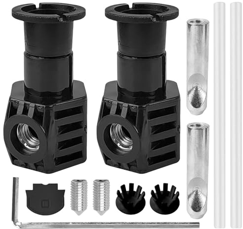 Set di fissaggio per WC, set universale di viti di fissaggio per WC a parete, set di collegamento per WC, accessori per WC da parete, pavimento del bagno, WC, viti per coperchi, facile da installare