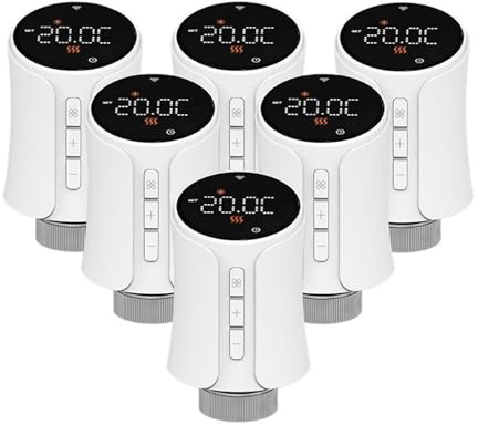 Smart-Thermostatventil Mit WLAN-Funktion for Heizkörper(TRV706W 6PCS)