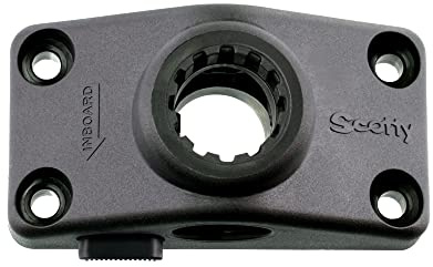 Scotty #241L-BK Seitliche Deckhalterung mit Verriegelung | Radfahr-Elektronik-Zubehör