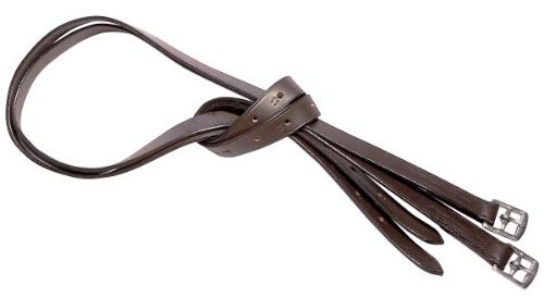 WALDHAUSEN Star Steigbügelriemen, 140 cm, braun