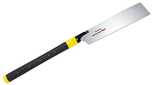 Tajima JPR265R Japan Pull Saw, Silver/Black/Yellow, 265 mm