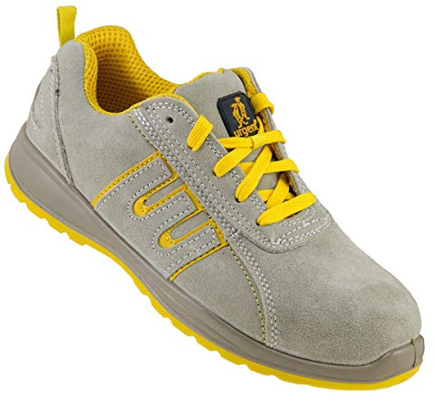 Urgent, Zapatos de seguridad para hombre, Verde, 45 EU