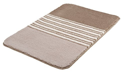 Meusch 2877272519 Julia Badteppich, 90 Prozent Polyester / 10 Prozent Polyacryl, Macadamia, 90 x 60 cm