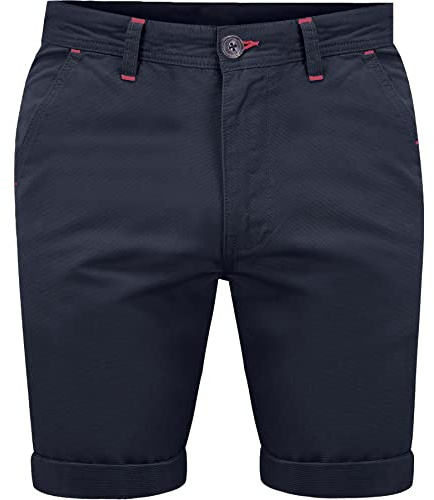 westAce 2k18May New Mens Slim Fit Stretch Cotton Chino Shorts Summer Casual Smart [Navy,38]