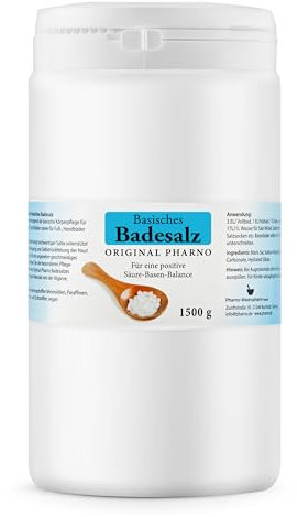 Basisches Badesalz - Original Pharno - 1.500g