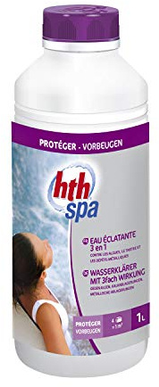 Happy Garden Eau éclatante 3 en 1 pour Spa Gonflable, 1L