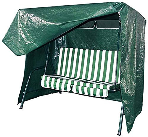 SmashingDealsDirect Heavy Duty Waterproof 3 Seater Swinging Seat Garden Hammock Cover with Zips