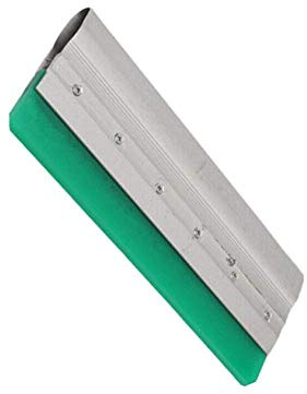 Raclette en caoutchouc avec manche en aluminium pour sérigraphie 40 cm