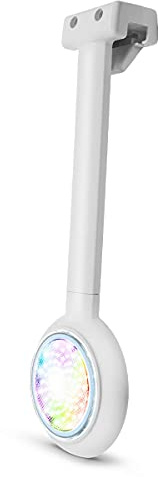 LED Einhänge Scheinwerfer 8 Watt / 12 Volt / 360 Lumen/RGB | 6 Verschiedene Farbmodi | 7 m Kabel | steckerfertig montiert | Pool Schwimmbad Beleuchtung | Stahlwandpools