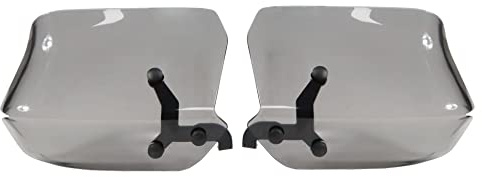 TPARIS 1 Paar Motorrad Lenker Handschützer, für Honda Forza 350 Forza 300 Forza125 2018-2023 Handschutz Griffschutz Schild Handguards Windschutzscheibe Motorrad Zubehör,Gray Style