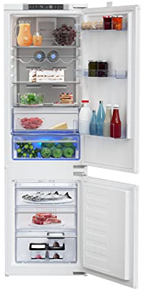 Frigorifero Beko BCNA275E4SN Combinato no Frost, Installazione Incasso, 254 Litri, Classe A++ (Ricondizionato)
