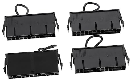 BESTonZON 4stücke ATX Netzteil Starter Jumper Bridge Werkzeug Zum Einschalten Pc Stromversorgung Tester Für Mining Wasserkühlung Lüfter Festplatten Und Netzteile