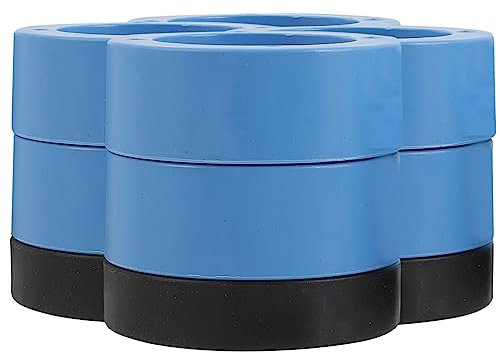 TOGEVAL 4pcs Stackable Bed Risers Sofa Raisers Felt Bed Lifters Non-slip Shock Absorbing for Furniture