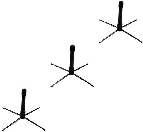 TOYANDONA 3stücke Faltbarer Flötenständer Tragbarer Stabiler Für Querflöte Piccoloflöte Und Klarinette Für Zuhause Musikgeschäfte Und Outdoor-demonstrationen