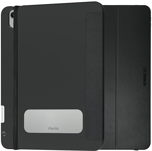 OtterBox React Folio Hülle für iPad Air 11 Zoll (M4/M3/M2), Schwarz | Für iPad Air 11 (2026/2025/2024, stoßfeste, sturzsichere, ultradünne Schutzhülle, nach Militärstandard getestet