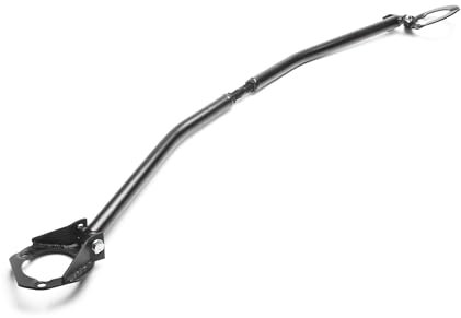 TA Technix Domstrebe verstellbar aus Aluminium für die Vorderachse in der Farbe schwarz, eintragungsfrei, Art.-Nr. EVODSBM462S