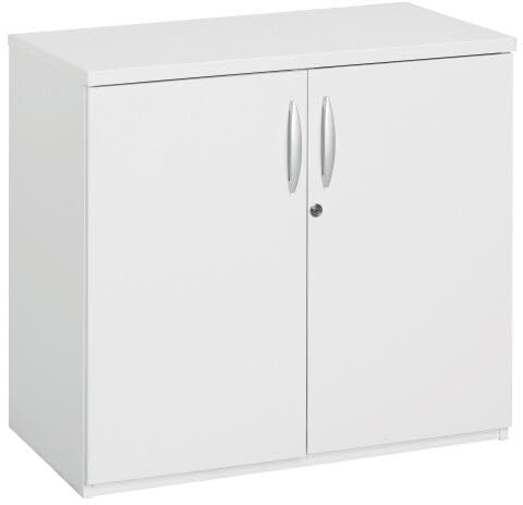 Générique Armoire Basse Portes battantes H 73 x L 80 cm Essens (Blanc)