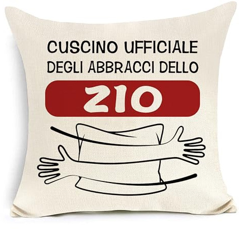 Regalo divertente Cuscino Ufficiale degli Abbracci dello Zio Copricuscino per Zio Compleanno Natale Regalo Home Decor