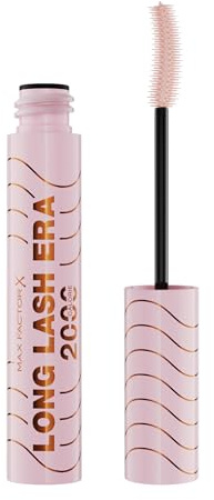 Max Factor 2000 Calorie Lash Era | 002 Black Brown | Tubing mascara för längre fransar, långvarig bärkomfort, ingen fläckar, 7,8 ml