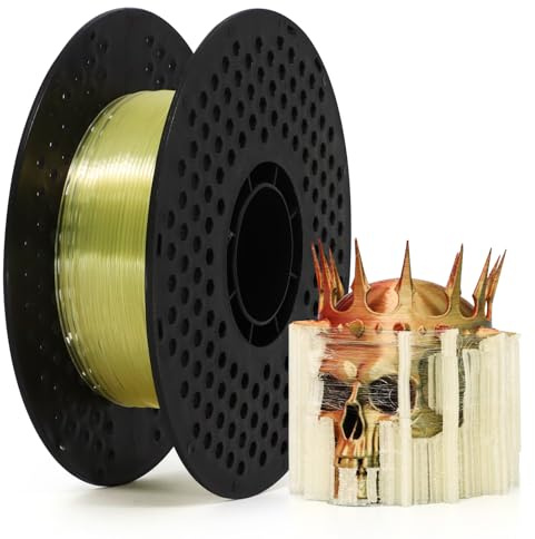 RepRapper PVA Plus Filament 1.75mm - Hochleistungs-Wasserlösliches Stützmaterial, 30% Schnellere Auflösung & Perfekte Details, 0.5kg Spule (1.75mm)