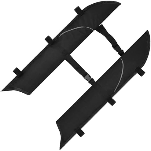 DEKKRYNFV Universale per Kayak Pagaia Copertura Protettiva Borsa Tubo Stoccaggio Ponte con Fodera Morbida Protezioni Resistenti all'Usura