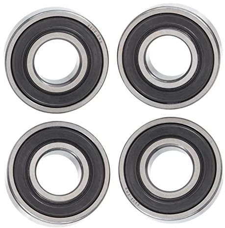 4 Stück 6202-2RS Kugellager 15 x 35 x 11 mm doppelte Gummidichtung ABEC-5 vorgeschmierte Lager for Elektrowerkzeuge 6202RS Zubehör