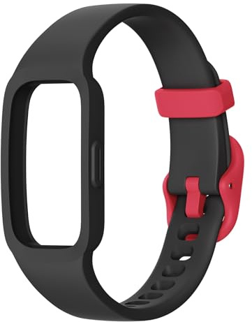BIGGERFIVE VIGOR 3 Adjustable Replacement Straps Bands, Compatible Only with Vigor 3 Kids Fitness Tracker, Black