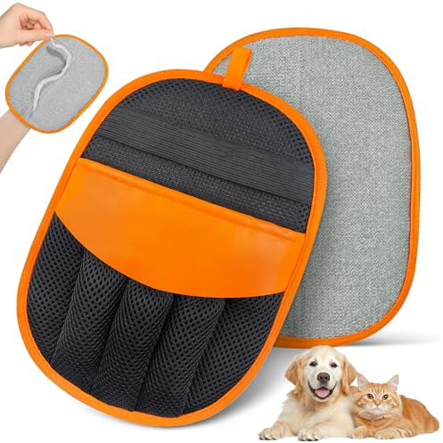 YOSEPATI Guanto Magic Brush per la Rimozione del Pelo degli Animali Domestici, Guanto da Toelettatura Elettrostatico Yomi per Cani e Gatti, Rimuovi-Pelo Pure Path,Rimuovi-Pelo per Mobili&Abbigliamento