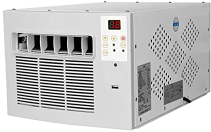 LRFVADW Aire acondicionado portátil pequeño para refrigerador, refrigerador, mini refrigeración de escritorio