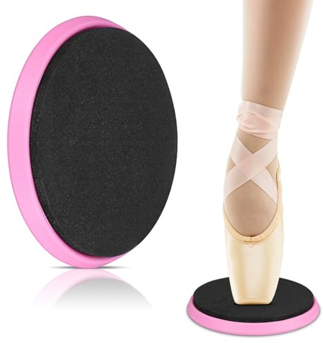 LIGIGWASH Turn Board to Balance and Reduce Friction Ballet Pirouette Disc Made of Nylon and Sponge for Dancers Suitable for Dance and Yoga Practice for Ballet Dancers and Figure Skaters