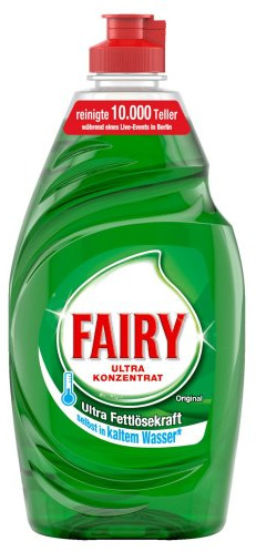 Fairy Original Haushaltsflasche, 7er Pack (7 x 450 ml)