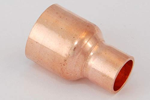5x Kupferfitting Reduzier Muffe 18-12 mm 5243 a/i Lötfitting copper fitting CU
