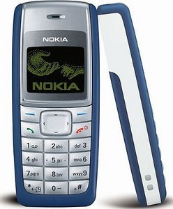 Nokia 1110 - Telefono cellulare, colore: blu