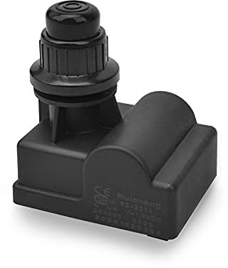 Only fire Accenditore per barbecue, generatore di scintille, pulsante di accensione AA, alimentato a batteria (F. 6 bruciatori, nero)