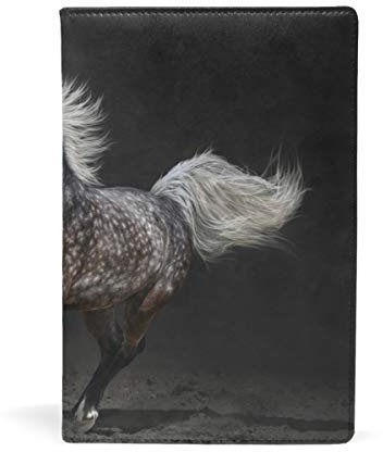 FANTAZIO Lehrbuch-Hüllen mit speziellem Pferd, passend für kleinere und dünnere Lehrbücher mit bis zu 22 x 14 cm