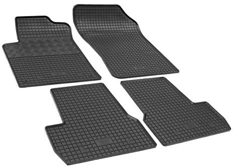 Ideal angepasste Gummifußmatten geeignet für Citroen C3 ab 2010 + Gurtschoner